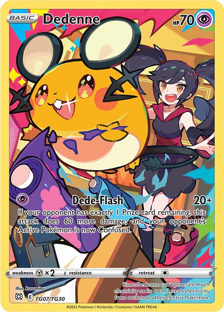 Dedenne (TG07/TG30) [Sword & Shield: Brilliant Stars] | Dumpster Cat Games