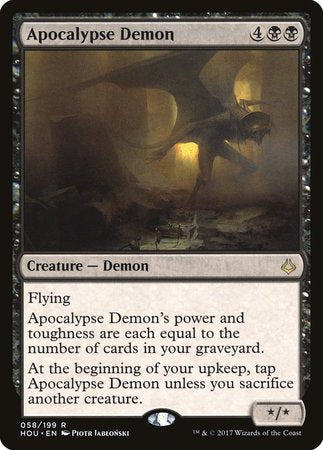 Apocalypse Demon [Hour of Devastation] | Dumpster Cat Games