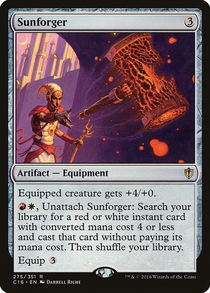 Sunforger [Commander 2016] | Dumpster Cat Games
