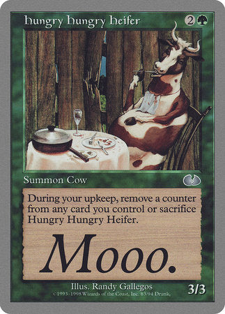 Hungry Hungry Heifer [Unglued] | Dumpster Cat Games