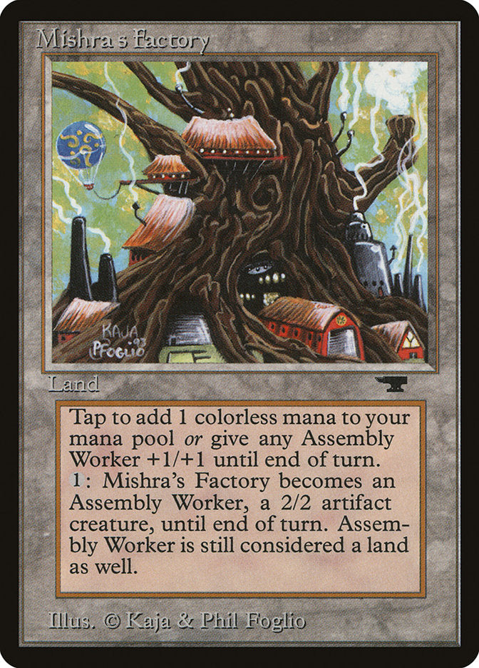 Mishra's Factory (Light Green Background) [Antiquities] | Dumpster Cat Games