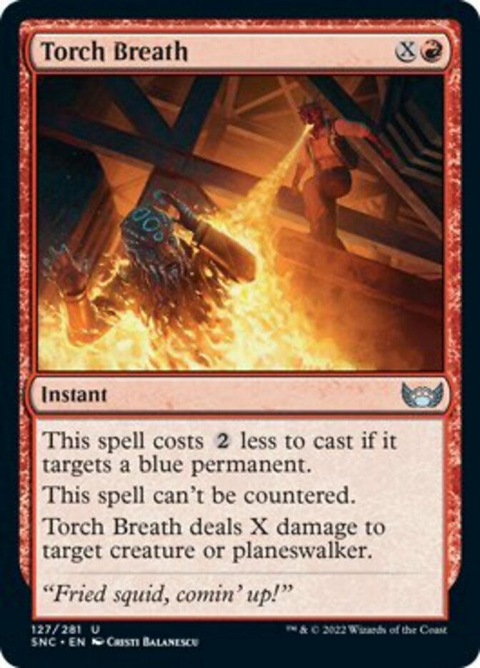 Torch Breath [Streets of New Capenna] | Dumpster Cat Games