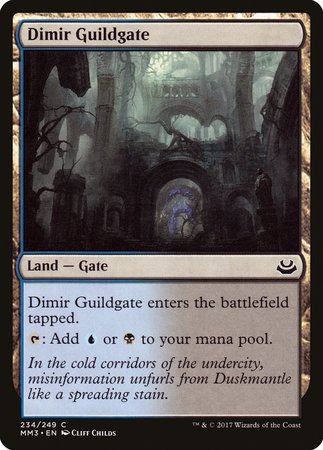 Dimir Guildgate [Modern Masters 2017] | Dumpster Cat Games