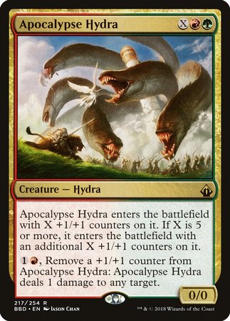 Apocalypse Hydra [Battlebond] | Dumpster Cat Games