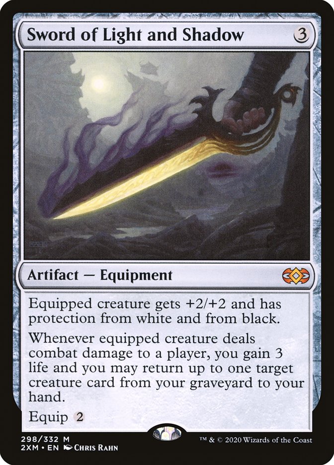 Sword of Light and Shadow [Double Masters] | Dumpster Cat Games
