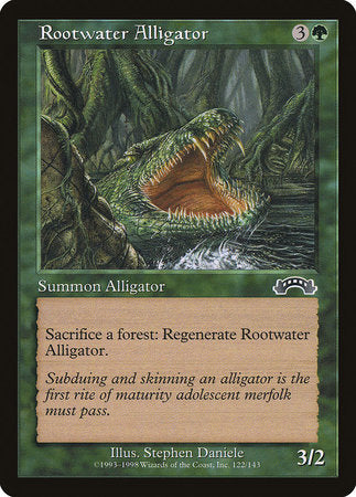 Rootwater Alligator [Exodus] | Dumpster Cat Games