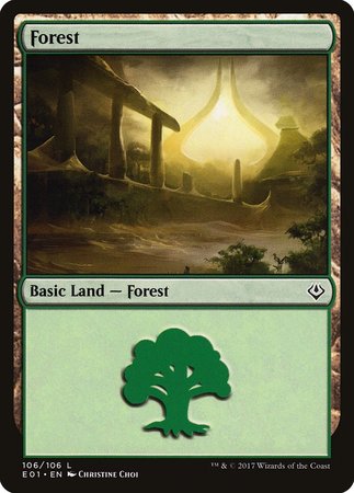 Forest (106) [Archenemy: Nicol Bolas] | Dumpster Cat Games