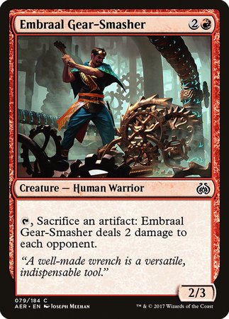 Embraal Gear-Smasher [Aether Revolt] | Dumpster Cat Games