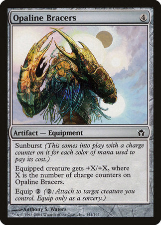 Opaline Bracers [Fifth Dawn] | Dumpster Cat Games