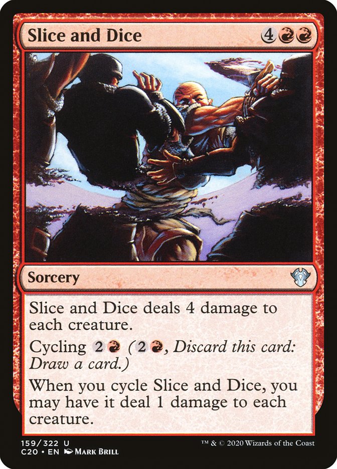 Slice and Dice [Commander 2020] | Dumpster Cat Games