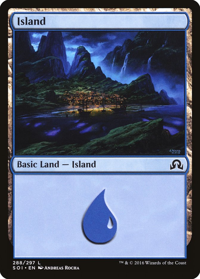 Island (288) [Shadows over Innistrad] | Dumpster Cat Games