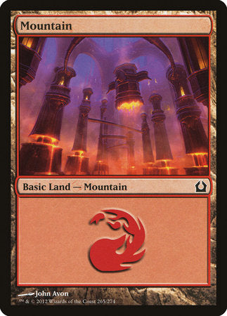 Mountain (265) [Return to Ravnica] | Dumpster Cat Games