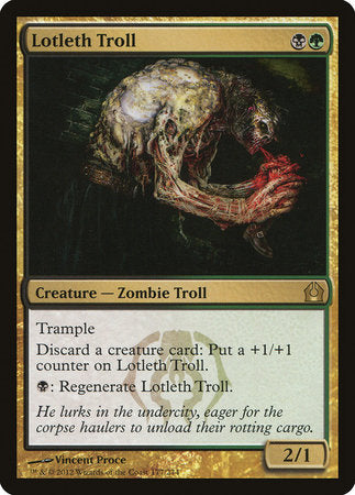 Lotleth Troll [Return to Ravnica] | Dumpster Cat Games