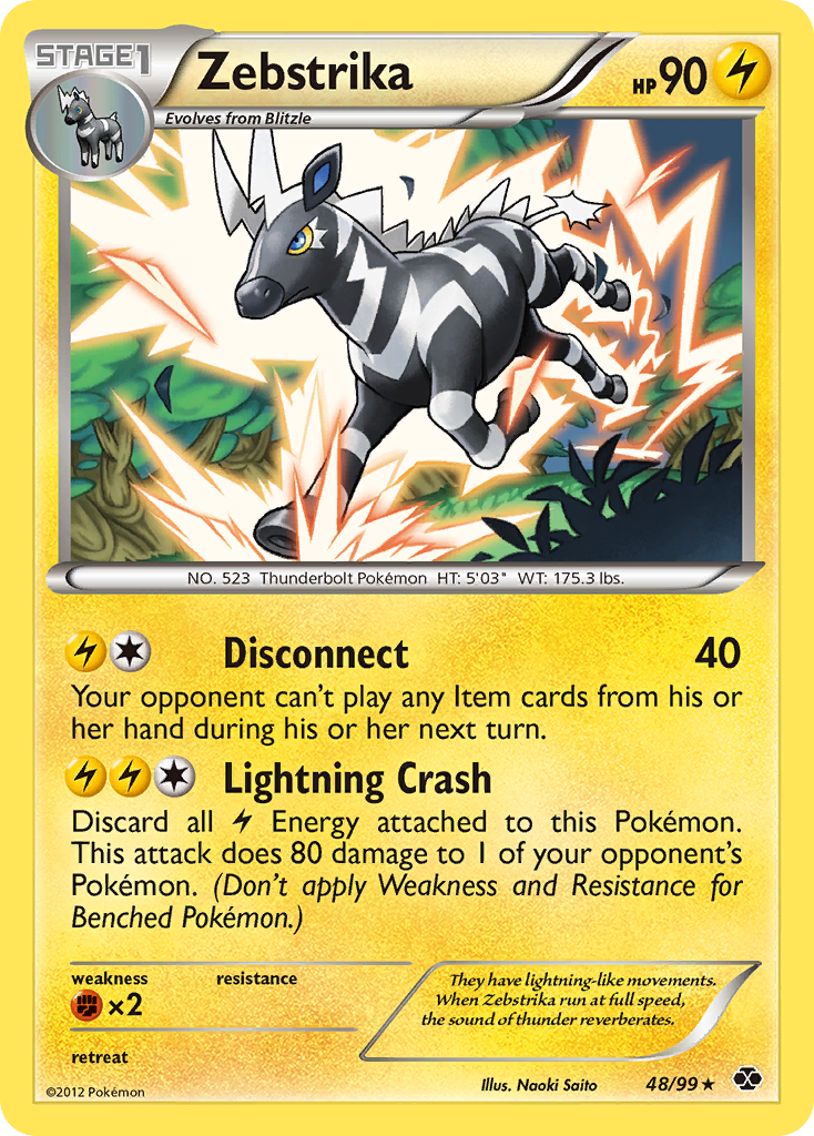 Zebstrika (48/99) [Black & White: Next Destinies] | Dumpster Cat Games