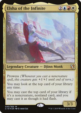 Elsha of the Infinite [Commander 2019] | Dumpster Cat Games