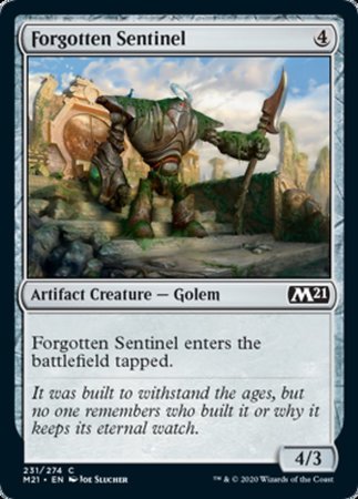 Forgotten Sentinel [Core Set 2021] | Dumpster Cat Games
