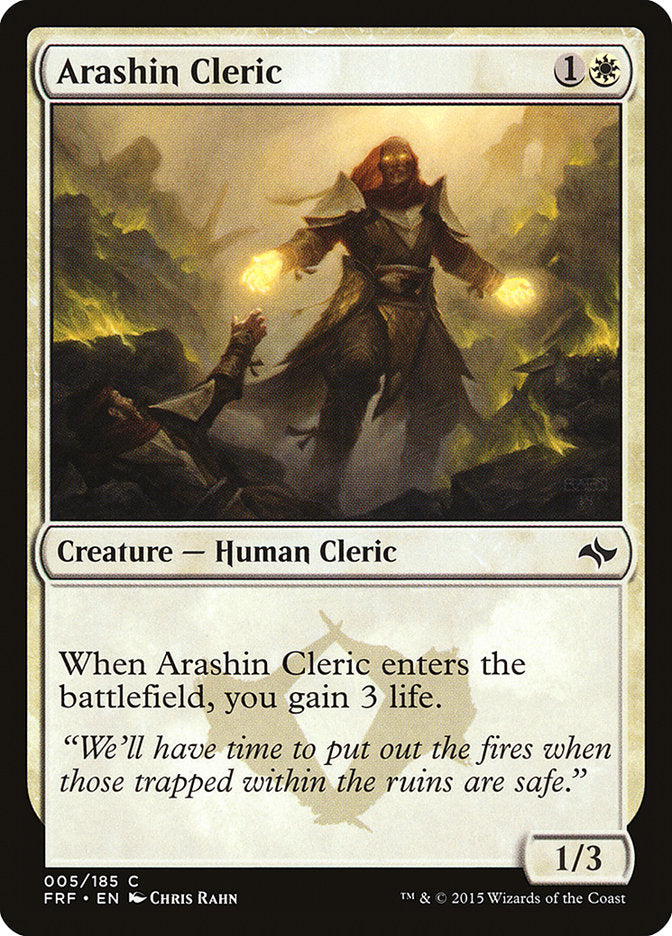 Arashin Cleric [Fate Reforged] | Dumpster Cat Games