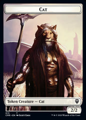 Cat // Soldier Token [Commander Legends Tokens] | Dumpster Cat Games