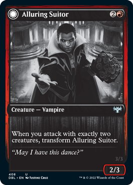 Alluring Suitor // Deadly Dancer [Innistrad: Double Feature] | Dumpster Cat Games