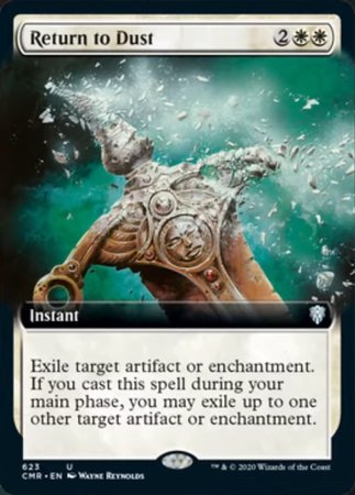 Return to Dust (Extended Art) [Commander Legends] | Dumpster Cat Games