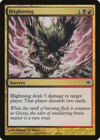 Blightning [Shards of Alara] | Dumpster Cat Games