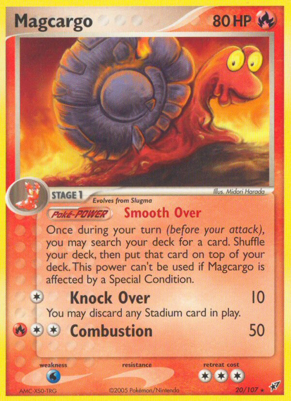 Magcargo (20/107) [EX: Deoxys] | Dumpster Cat Games