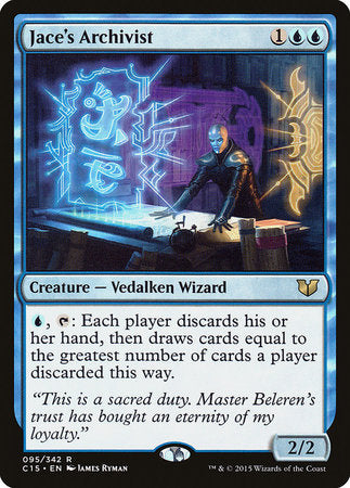 Jace's Archivist [Commander 2015] | Dumpster Cat Games
