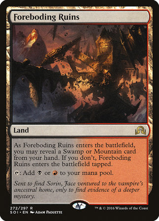 Foreboding Ruins [Shadows over Innistrad] | Dumpster Cat Games