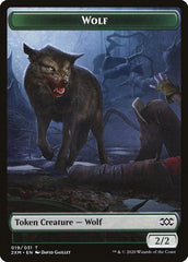 Wolf Token [Double Masters] | Dumpster Cat Games