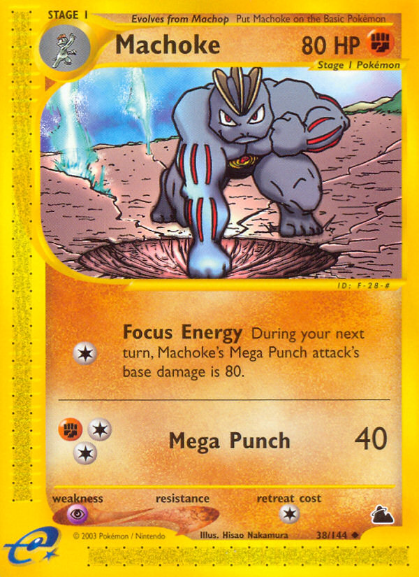Machoke (38/144) [Skyridge] | Dumpster Cat Games