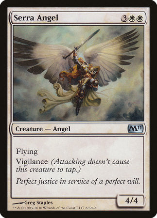 Serra Angel [Magic 2011] | Dumpster Cat Games