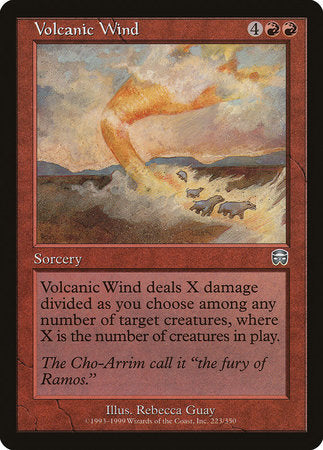 Volcanic Wind [Mercadian Masques] | Dumpster Cat Games