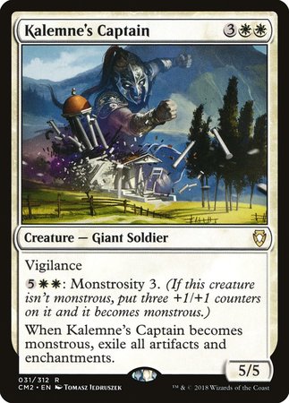 Kalemne's Captain [Commander Anthology Volume II] | Dumpster Cat Games