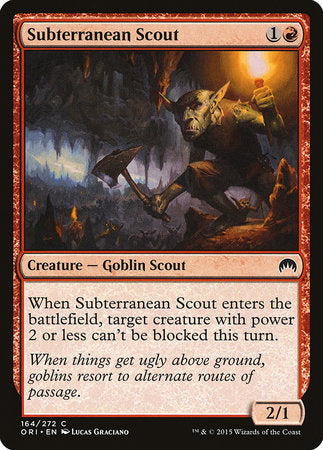 Subterranean Scout [Magic Origins] | Dumpster Cat Games