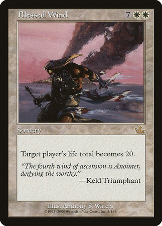 Blessed Wind [Prophecy] | Dumpster Cat Games