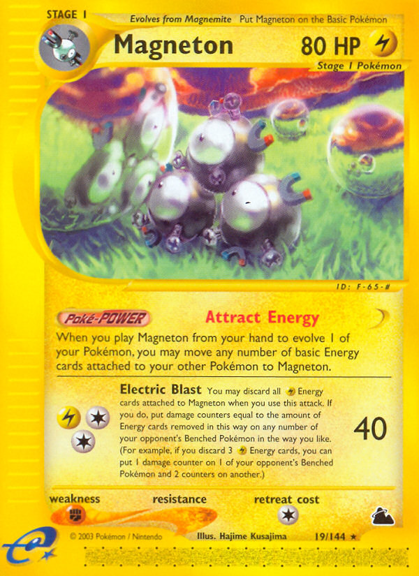 Magneton (19/144) [Skyridge] | Dumpster Cat Games