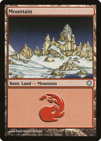 Mountain (380) [Coldsnap Theme Decks] | Dumpster Cat Games