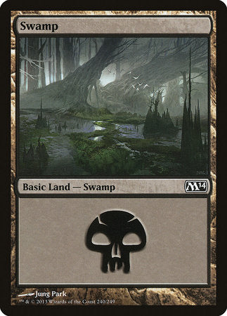 Swamp (240) [Magic 2014] | Dumpster Cat Games