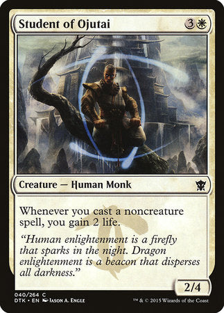 Student of Ojutai [Dragons of Tarkir] | Dumpster Cat Games