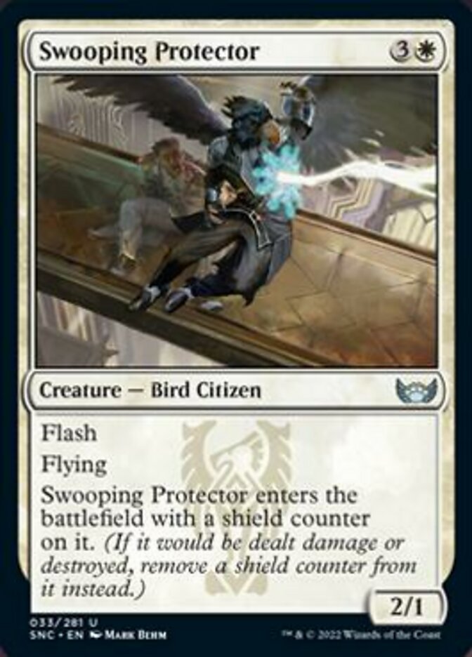 Swooping Protector [Streets of New Capenna] | Dumpster Cat Games