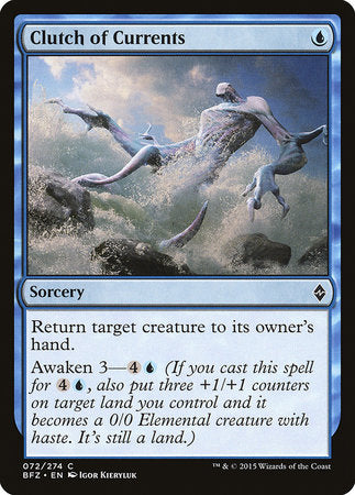Clutch of Currents [Battle for Zendikar] | Dumpster Cat Games