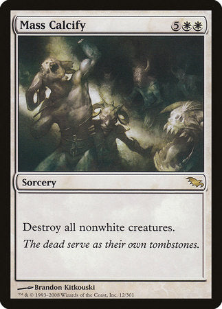 Mass Calcify [Shadowmoor] | Dumpster Cat Games