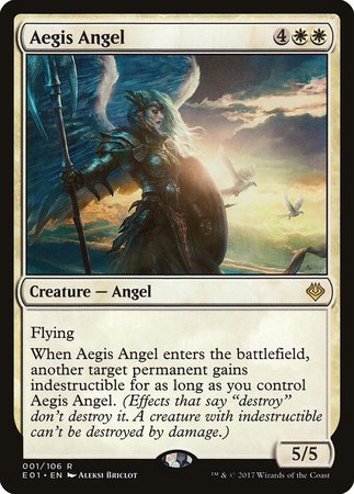 Aegis Angel [Archenemy: Nicol Bolas] | Dumpster Cat Games