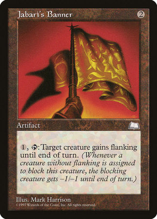 Jabari's Banner [Weatherlight] | Dumpster Cat Games
