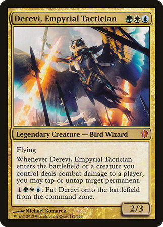 Derevi, Empyrial Tactician [Commander 2013] | Dumpster Cat Games