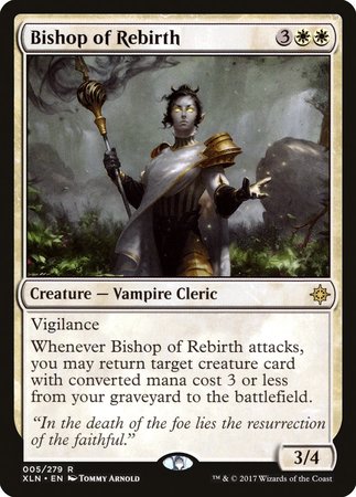 Bishop of Rebirth [Ixalan] | Dumpster Cat Games
