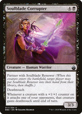 Soulblade Corrupter [Battlebond] | Dumpster Cat Games
