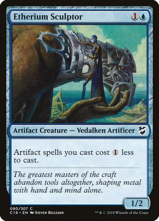 Etherium Sculptor [Commander 2018] | Dumpster Cat Games