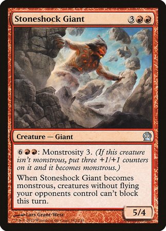 Stoneshock Giant [Theros] | Dumpster Cat Games
