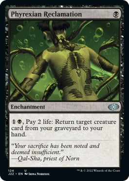 Phyrexian Reclamation [Jumpstart 2022] | Dumpster Cat Games